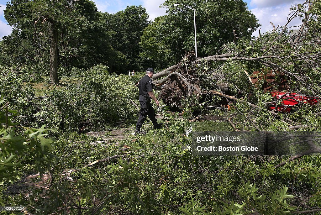 Tornado Damage In Revere