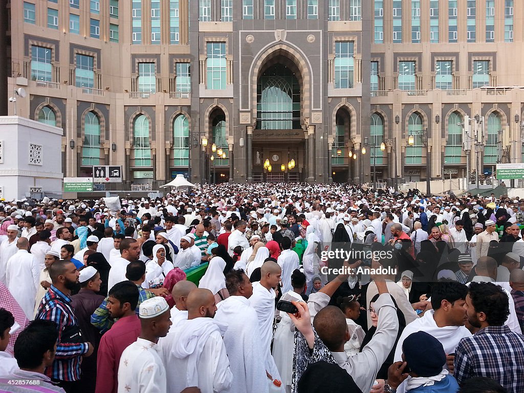 Eid al-Fitr in Mecca, Saudi Arabia