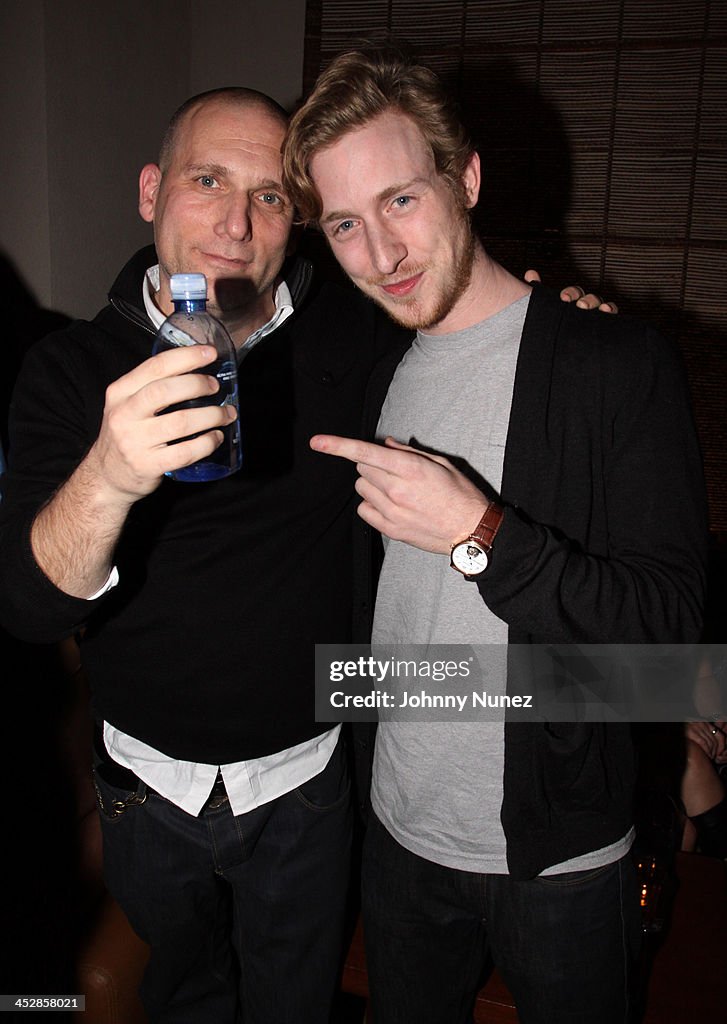 Steve Rifkind and Asher Roth attend the SRC Records Pre-Grammy... News ...