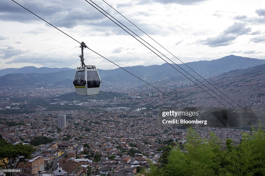 Views of Medellin As Colombian Economy Grows 5 Percent in 2nd Quarter