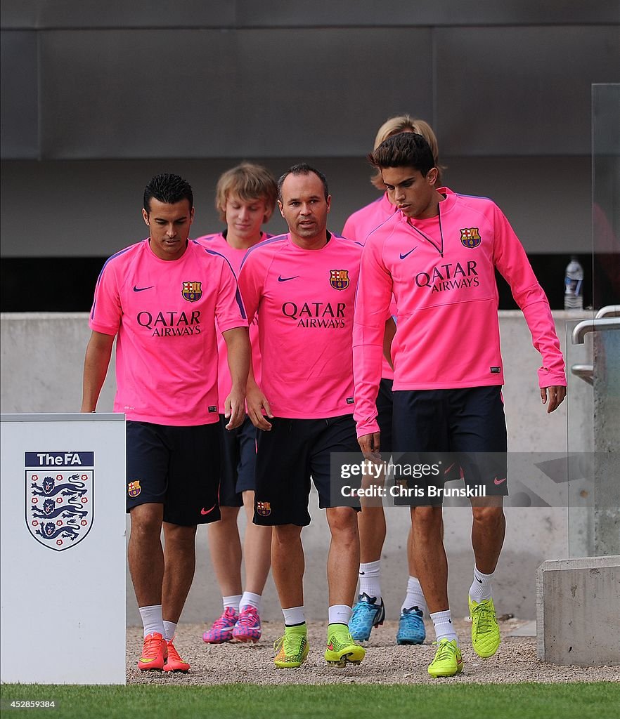 Barcelona Training Session