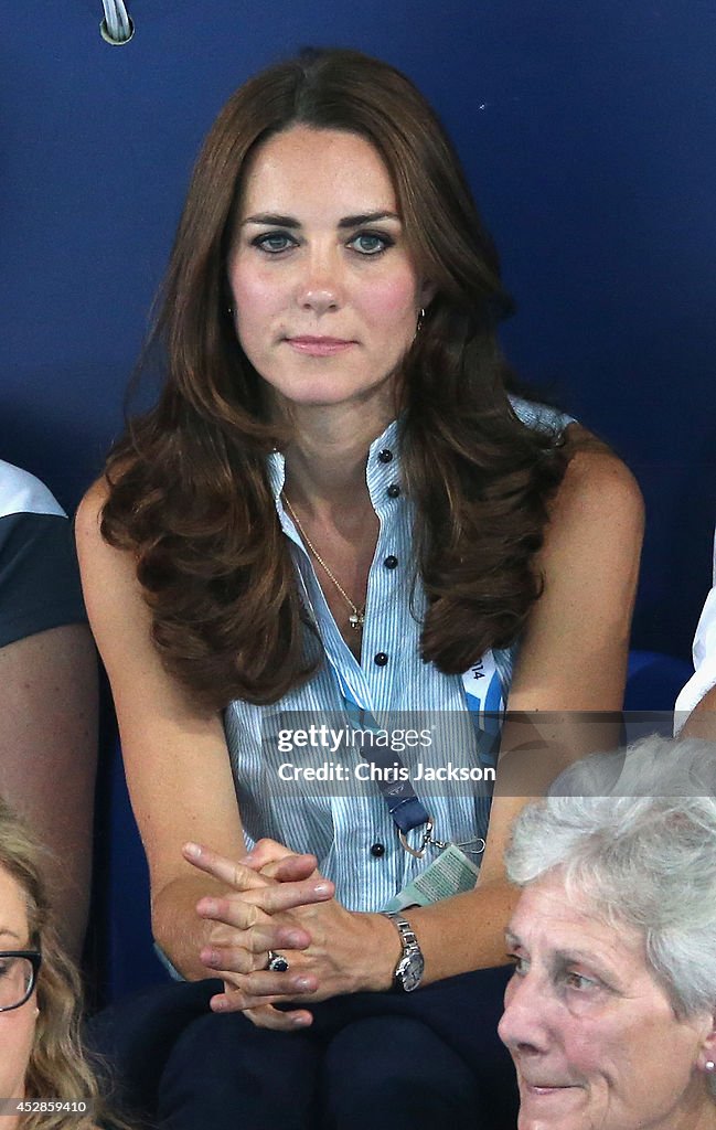 Royal Family & Celebrities At The 20th Commonwealth Games