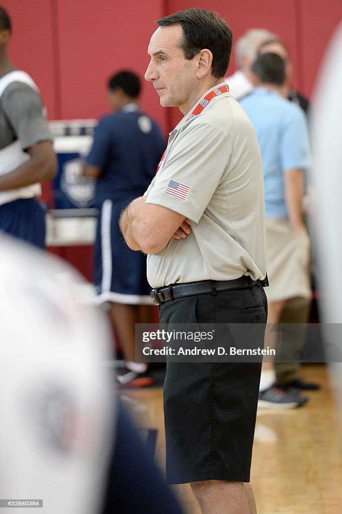 2014 USA Basketball Men's National Team Practice