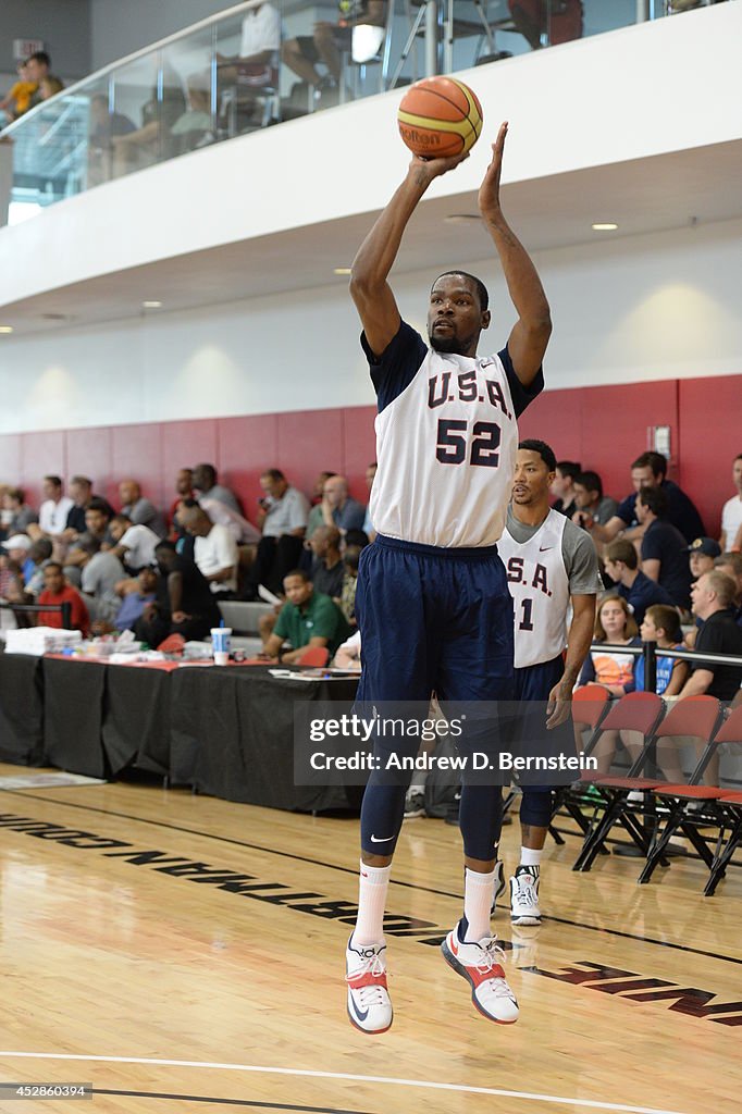 2014 USA Basketball Men's National Team Practice