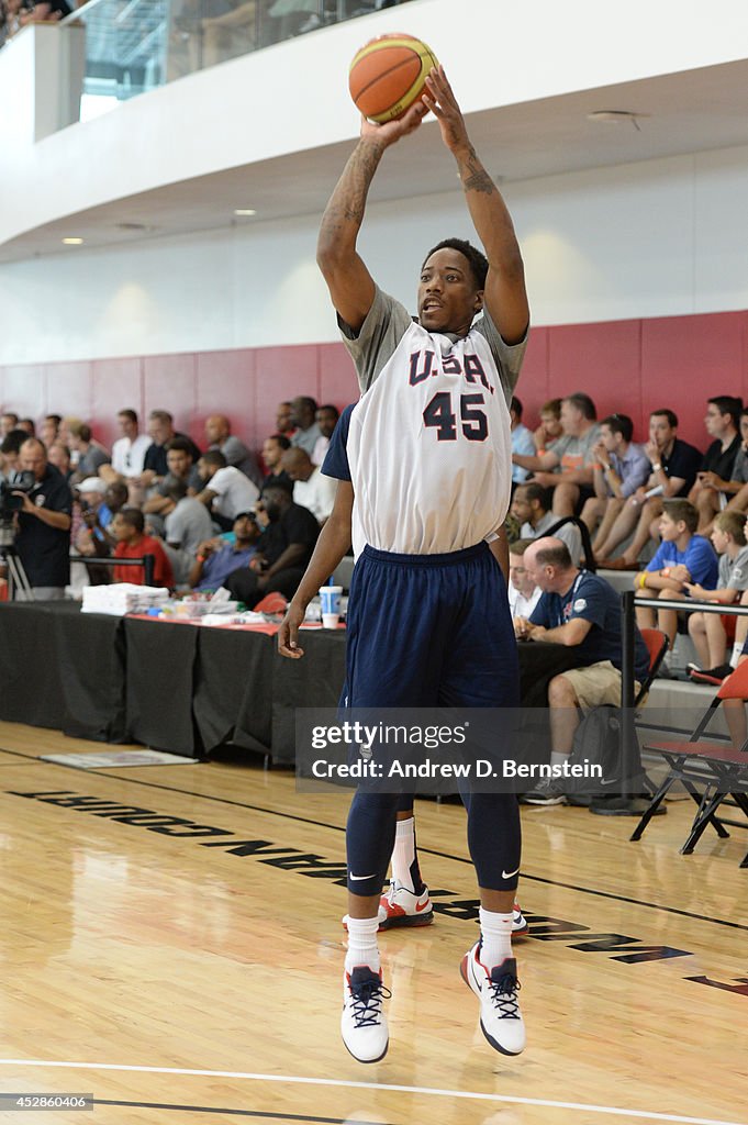 2014 USA Basketball Men's National Team Practice