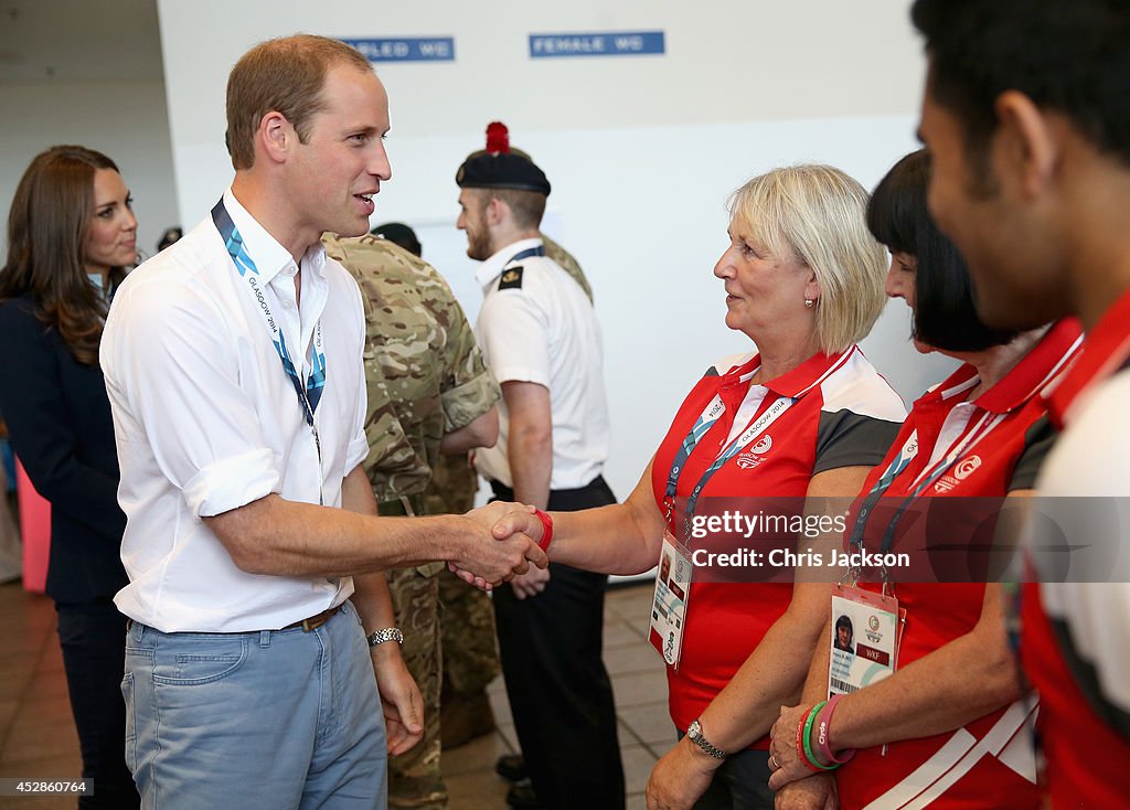 Royal Family & Celebrities At The 20th Commonwealth Games