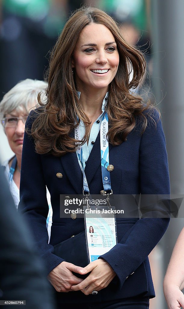 Royal Family & Celebrities At The 20th Commonwealth Games