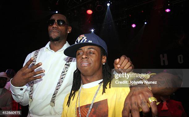 LeBron James and Lil Wayne *Exclusive Coverage* during LeBron James 21st Birthday Party with Performance by Lil' Wayne at House of Blues in...