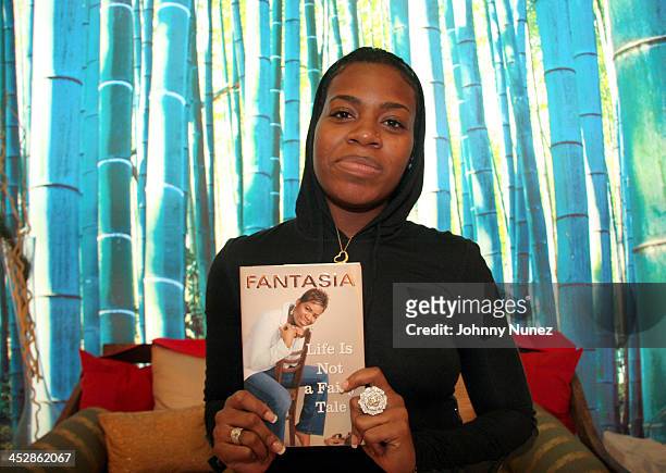 Fantasia Barrino during Fantasia Barrino Signs Her Book Life is Not a Fairy Tale - December 16, 2005 at Carols Daughter Harlem Flagship Store in New...
