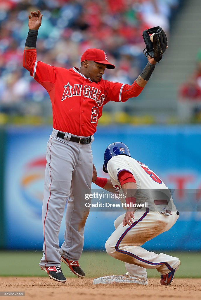 Los Angeles Angels v Philadelphia Phillies