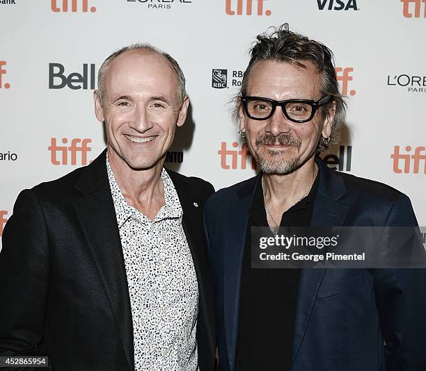 Actor Colm Feore speaks with Geoff Pevere as part of TIFF Bell Lightbox's In Conversation With series at TIFF Bell Lightbox on July 28, 2014 in...
