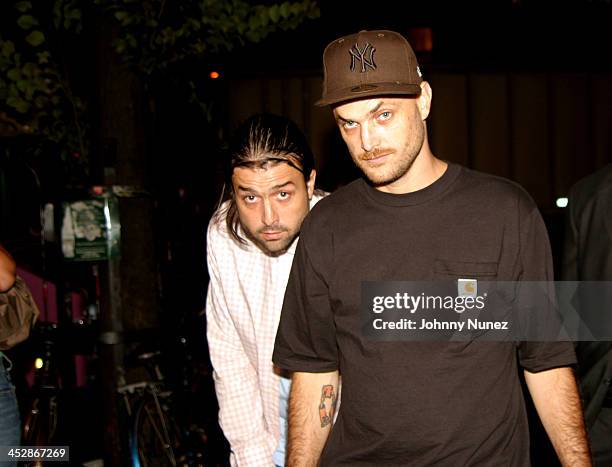 Stephen & Mike Malbon during Damon Dash Hosts After Party For Jade Jagger With Armandale Vodka at NA Nightclub in New York City, New York, United...