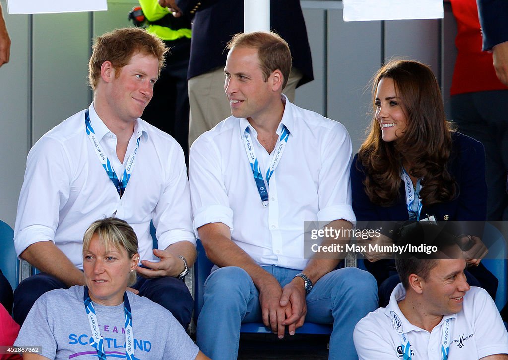 Royal Family & Celebrities At The 20th Commonwealth Games