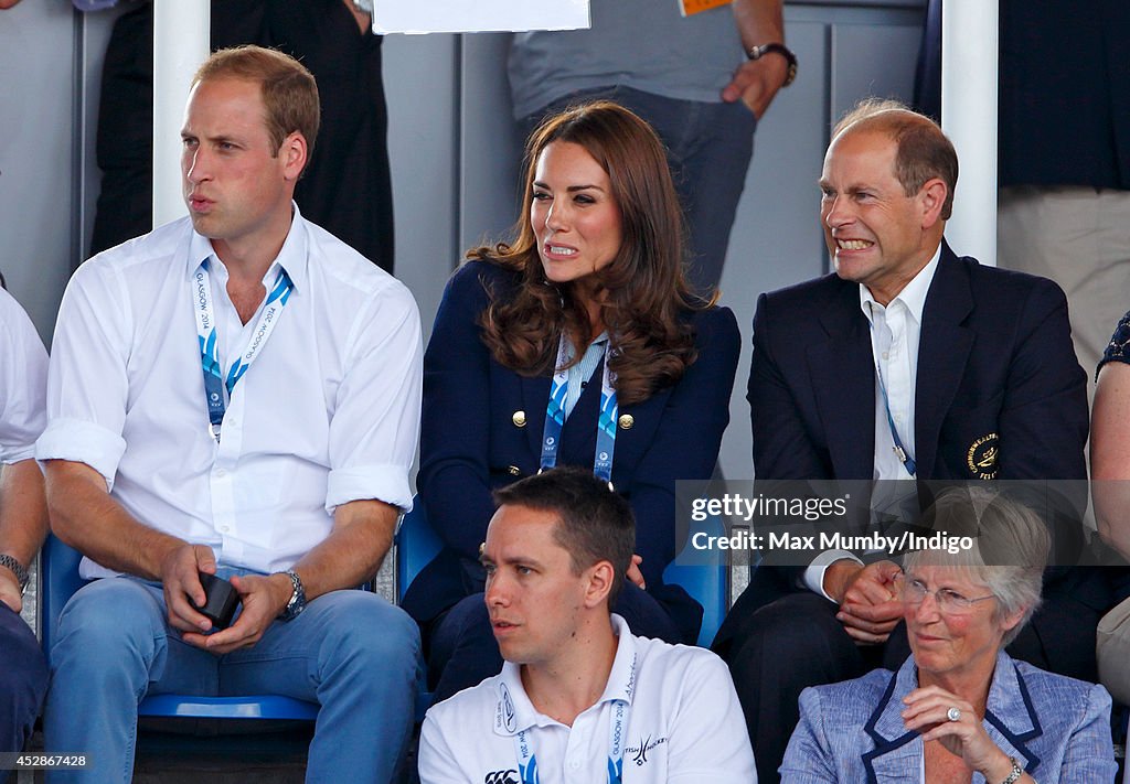 Royal Family & Celebrities At The 20th Commonwealth Games