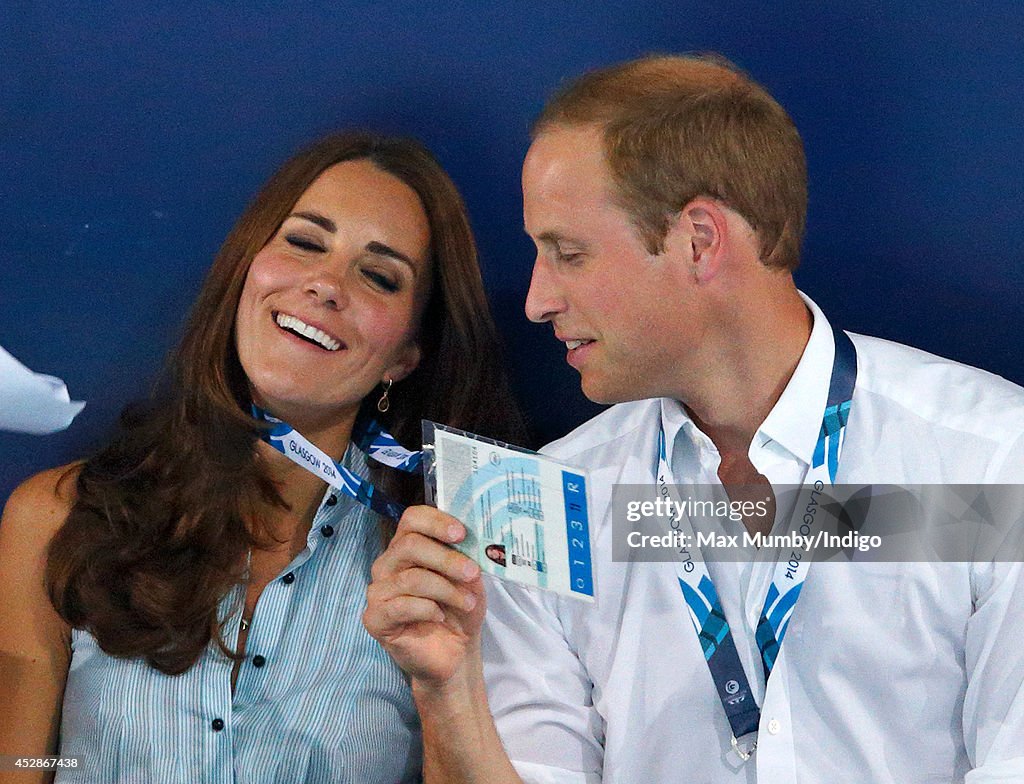 Royal Family & Celebrities At The 20th Commonwealth Games