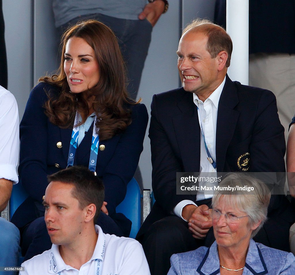 Royal Family & Celebrities At The 20th Commonwealth Games