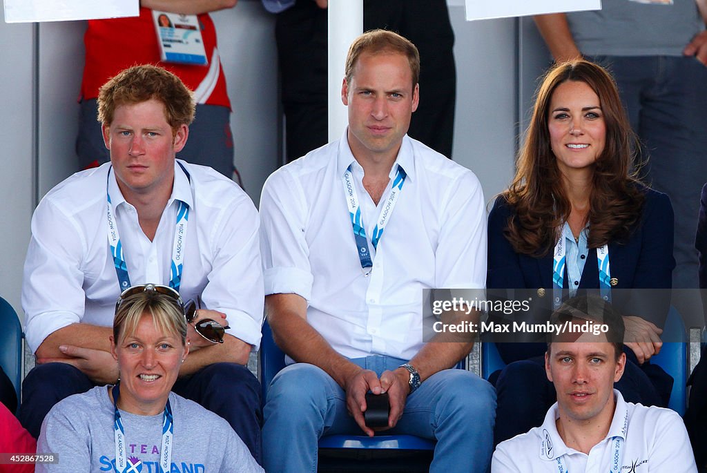 Royal Family & Celebrities At The 20th Commonwealth Games