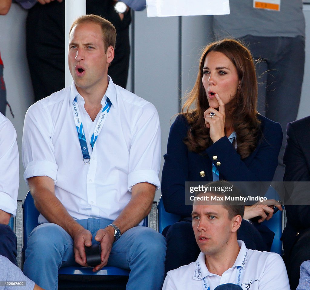 Royal Family & Celebrities At The 20th Commonwealth Games