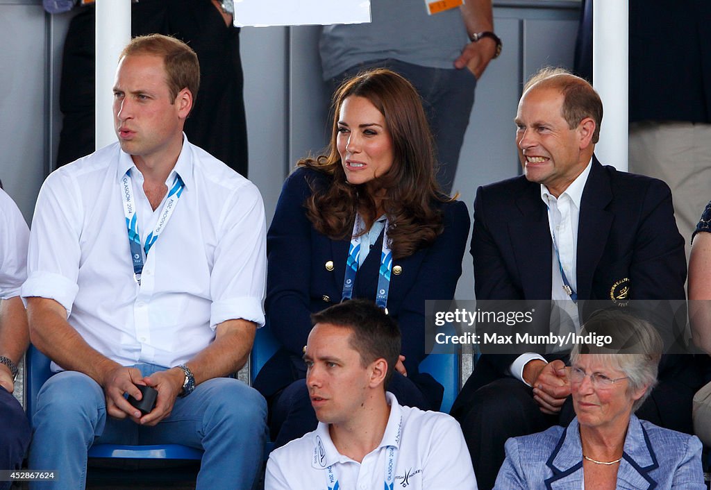 Royal Family & Celebrities At The 20th Commonwealth Games