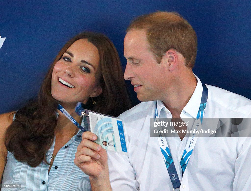 Royal Family & Celebrities At The 20th Commonwealth Games