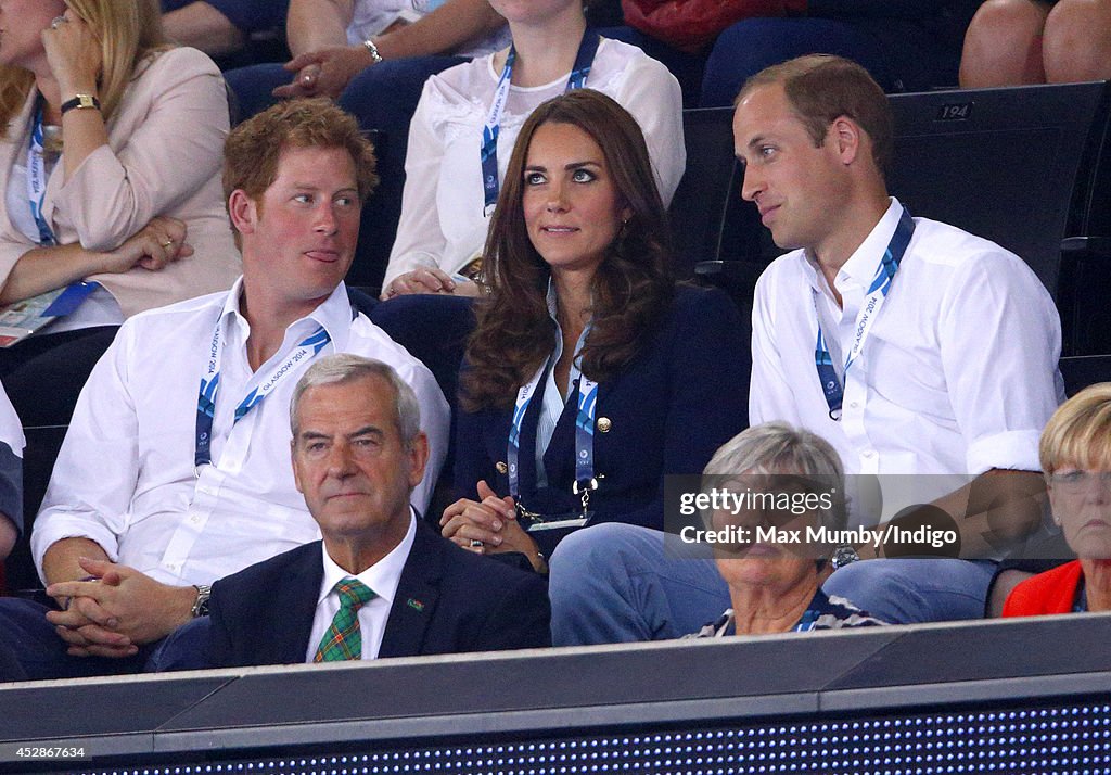 Royal Family & Celebrities At The 20th Commonwealth Games