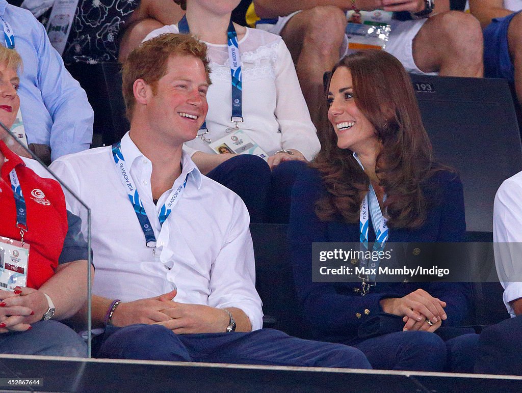 Royal Family & Celebrities At The 20th Commonwealth Games