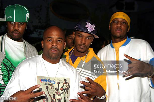 Mega, Damon Dash, Camron and Mayhem during Damon Dash Hosts After Party For Jade Jagger With Armandale Vodka at NA Nightclub in New York City, New...