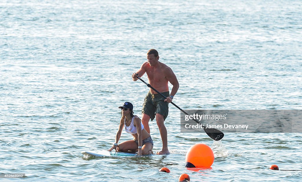 Bethenny Frankel Sighting - July 27, 2014