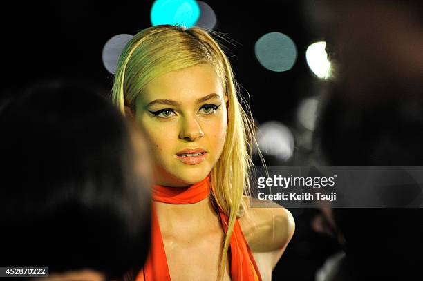 Nicola Peltz attends the Japan premiere of 'Transformers : Age Of Extinction' at the Toho Cinemas Nihonbashi on July 28, 2014 in Tokyo, Japan.