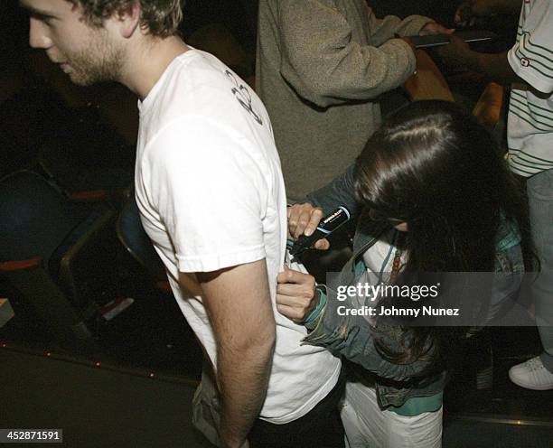 Mark Webber and Jaclyn DeSantis during Bomb The System Premiere Screening at Tribeca Cinema in New York City, New York, United States.