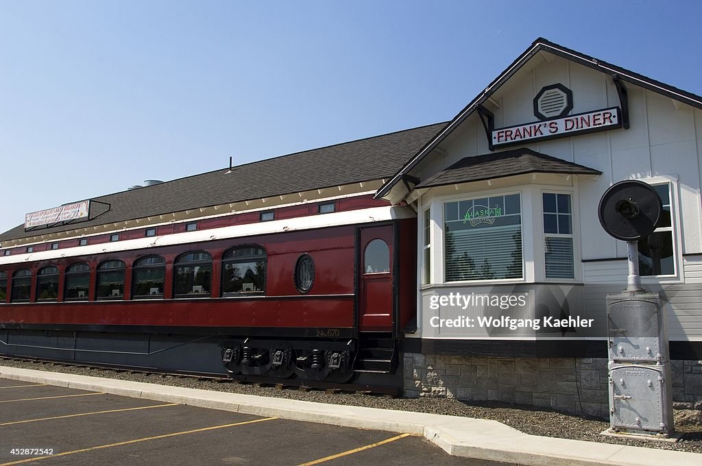 USA, Washington State, Spokane, Franks Diner, Converted Old...