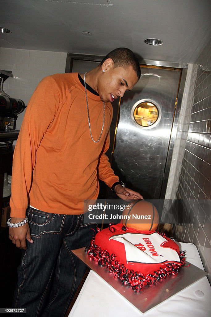 Chris Brown Birthday Cakes
