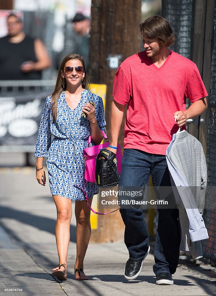 Celebrity Sightings In Los Angeles - July 28, 2014