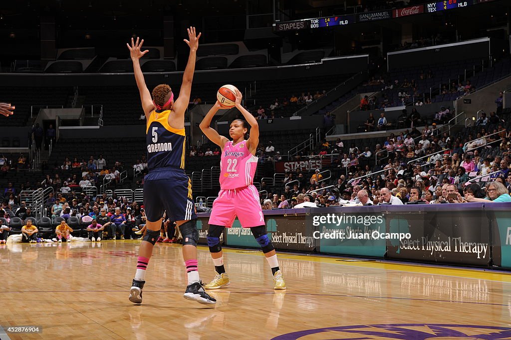 Indiana Fever v Los Angeles Sparks