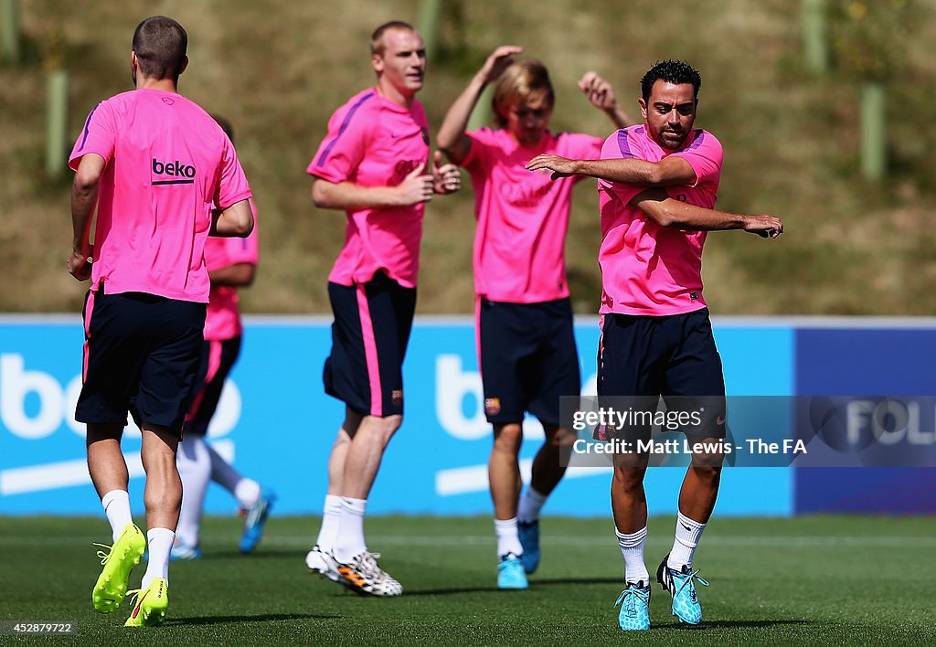 Barcelona Training Session