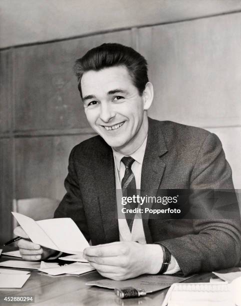 Brian Clough, Hartlepool United manager, circa June 1967.