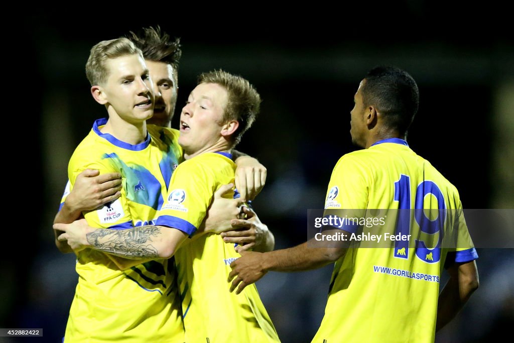 FFA Cup - Broadmeadow v Brisbane Strikers