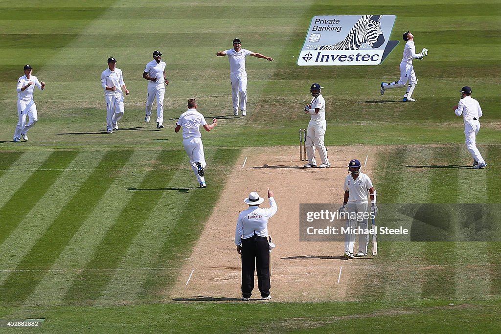 England v India: 3rd Investec Test - Day Three