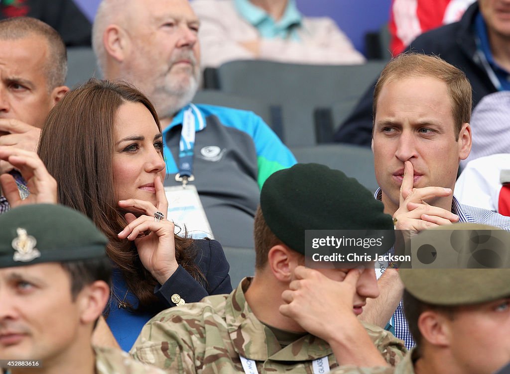 Royal Family & Celebrities At The 20th Commonwealth Games