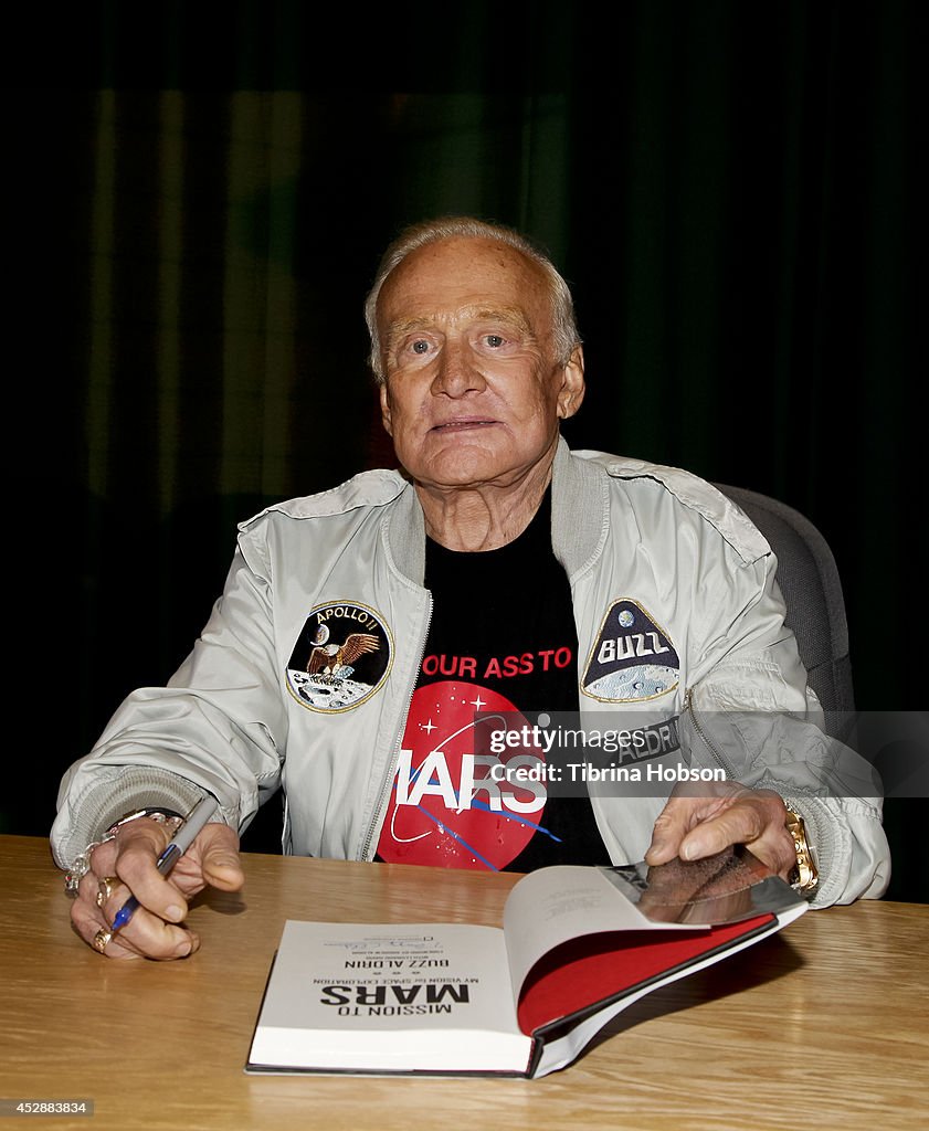 Buzz Aldrin Book Signing