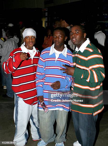 On 3 during The Official Welcome Back Concert - Backstage at Nassau Coliseum in New York City, New York, United States.