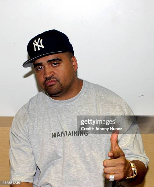 Chris Gotti during The Official Welcome Back Concert - Backstage at Nassau Coliseum in New York City, New York, United States.