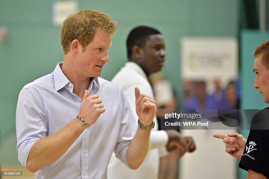 Royal Family & Celebrities At The 20th Commonwealth Games