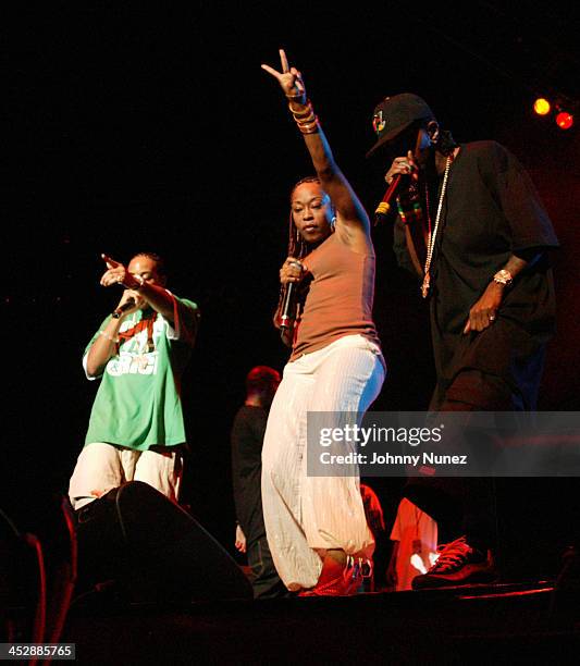 Ludacris, Shawnna and Lil' Fate during VIBE Music Festival - Day 2 at Georgia Dome in Atlanta, Georgia, United States.