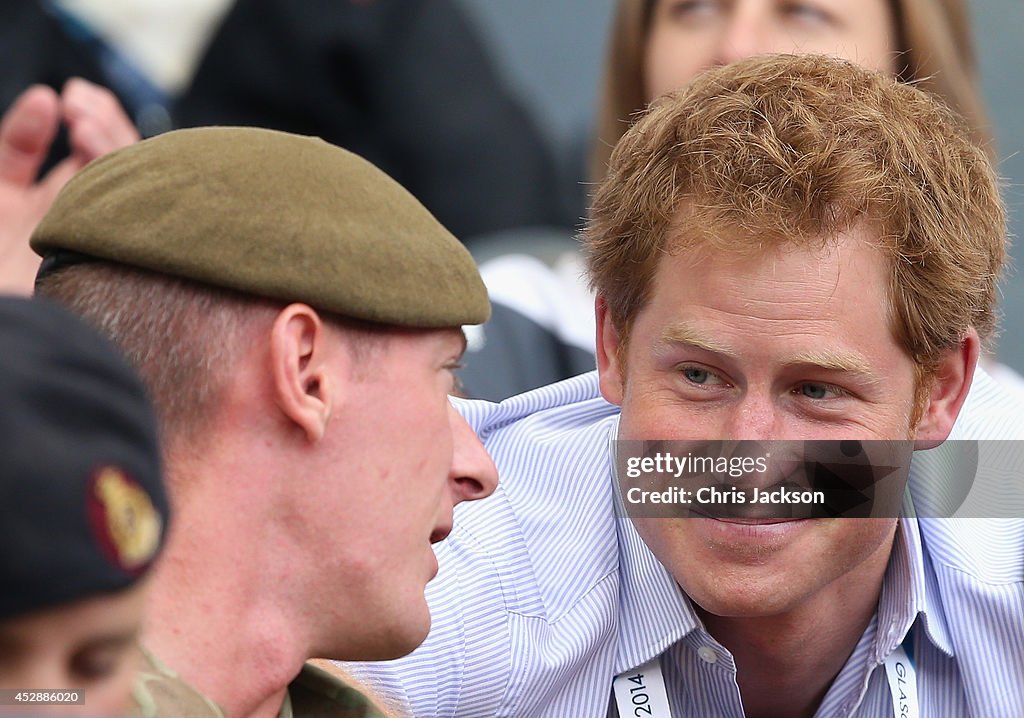 Royal Family & Celebrities At The 20th Commonwealth Games