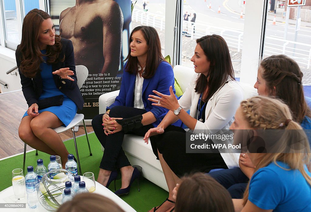 Royal Family & Celebrities At The 20th Commonwealth Games