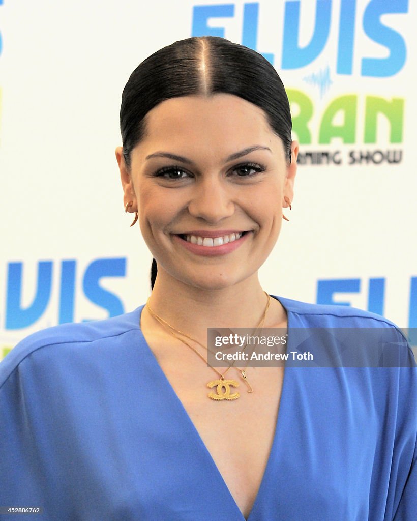 Jessie J Visits "The Elvis Duran Z100 Morning Show"