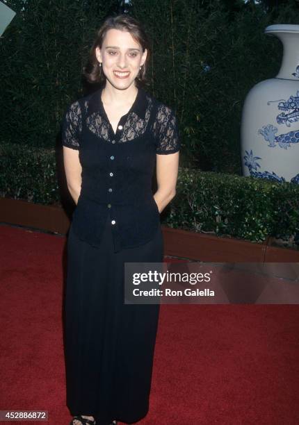 Actress Judy Kuhn attends the "Mulan" Hollywood Premiere on June 5, 1998 at the Hollywood Bowl in Hollywood, California.