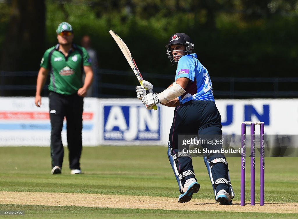 Northants Steelbacks v Worcestershire - Royal London One-Day Cup 2014