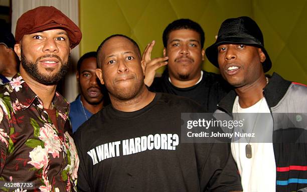 Common, DJ Premier, Trugoy The Dove of De La Soul and Talib Kweli